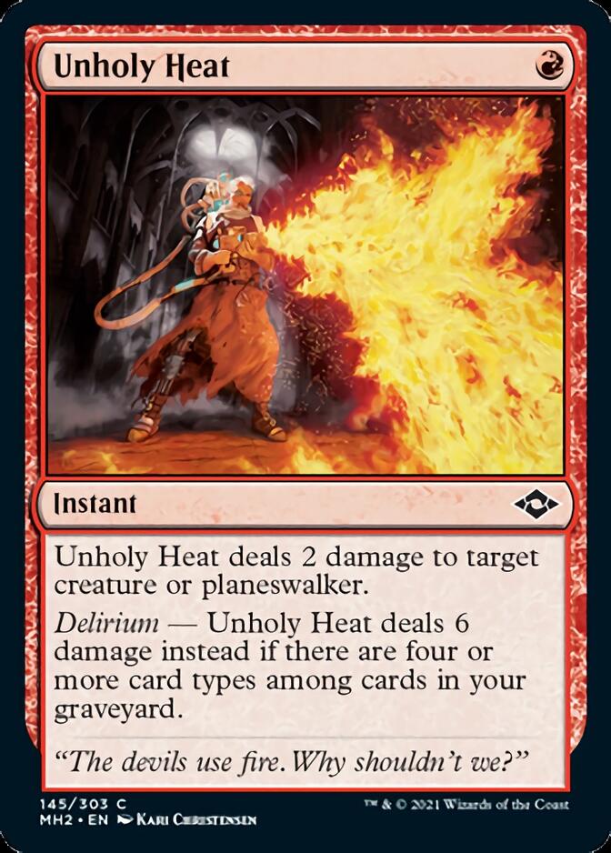 Unholy Heat [Modern Horizons 2] | The CG Realm