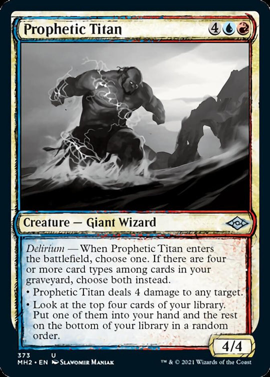 Prophetic Titan (Showcase) (MH2-373) - Modern Horizons 2: (Showcase)