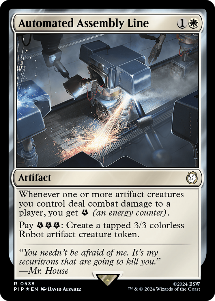 Automated Assembly Line (Surge Foil) [Fallout] | The CG Realm
