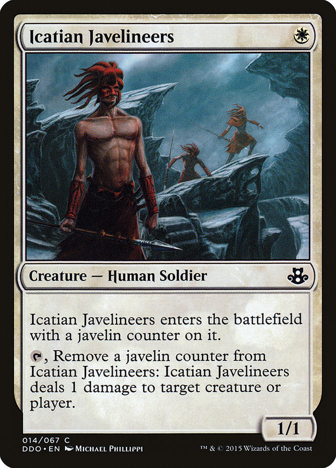 Icatian Javelineers [Duel Decks: Elspeth vs. Kiora] | The CG Realm