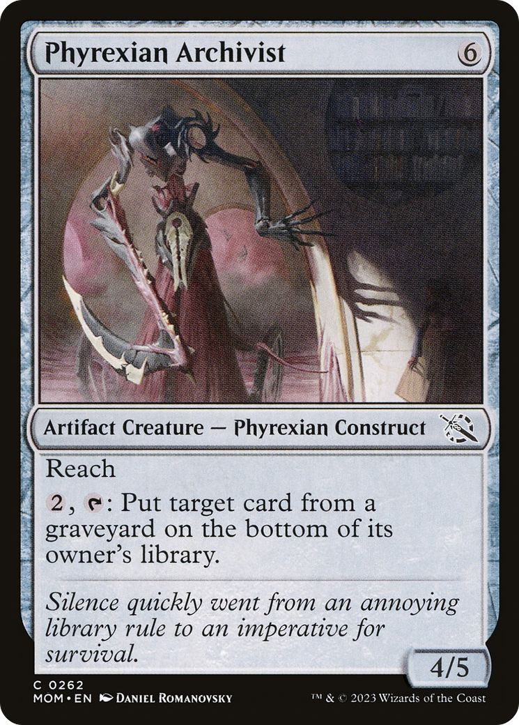 Phyrexian Archivist [March of the Machine] | The CG Realm