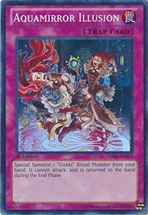 Aquamirror Illusion (HA06-EN059) - Hidden Arsenal 6: Omega Xyz 1st Edition