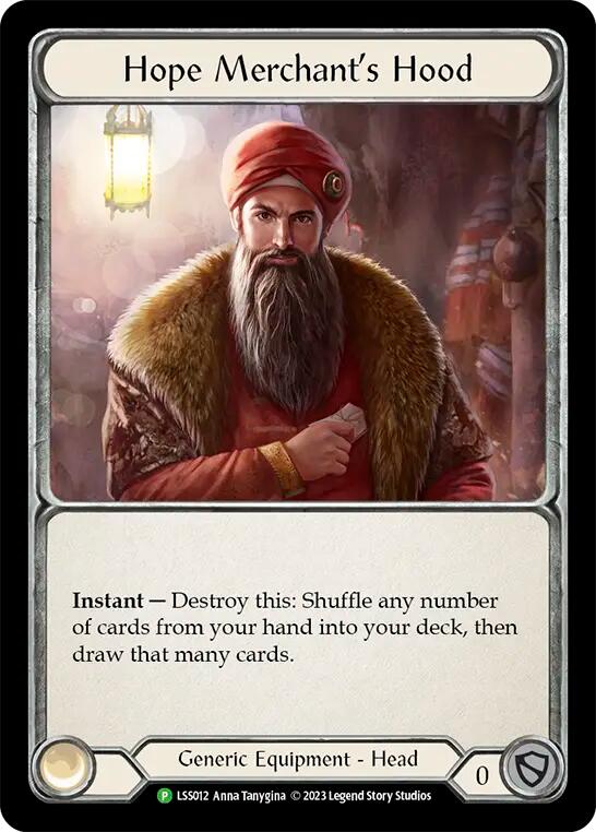 Fabric of Hope // Hope Merchant's Hood [LSS012] (Promo)  Cold Foil | The CG Realm