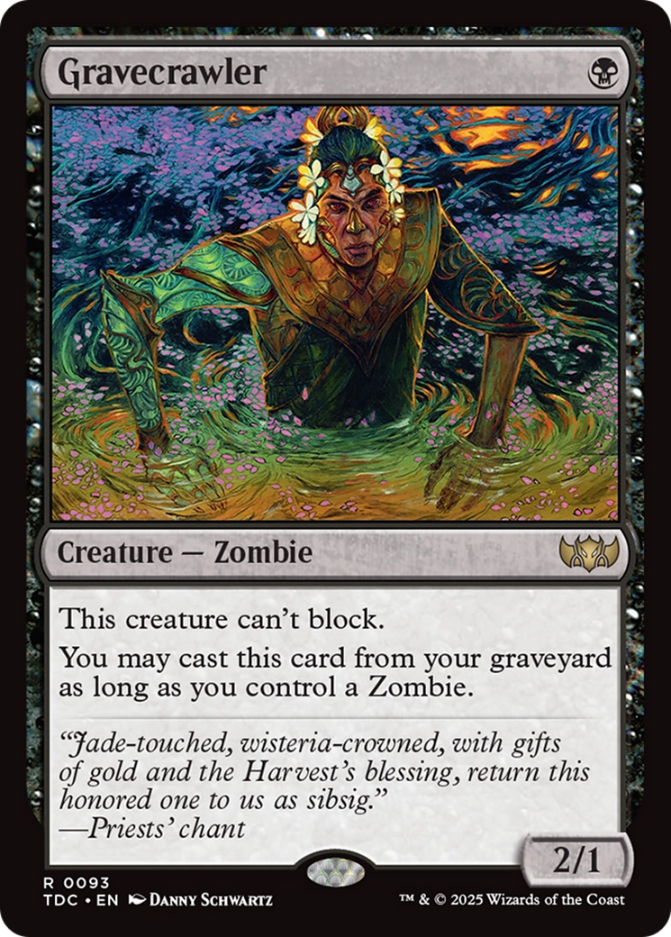 Gravecrawler [Tarkir: Dragonstorm Commander] | The CG Realm