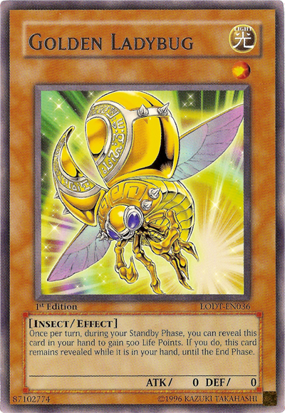 Golden Ladybug [LODT-EN036] Rare | The CG Realm