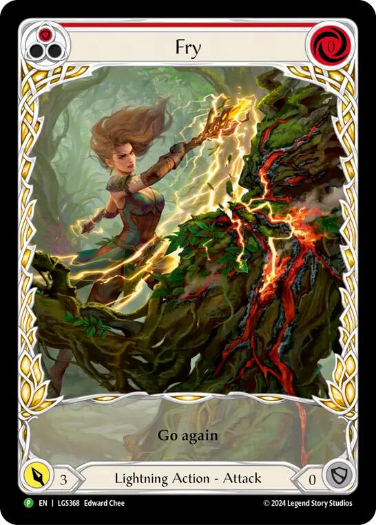 Fry (Red) (Rainbow Foil) [LGS368] (Promo)  Rainbow Foil | The CG Realm