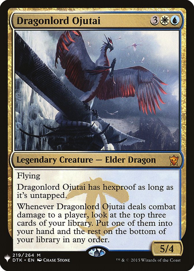Dragonlord Ojutai [The List] | The CG Realm