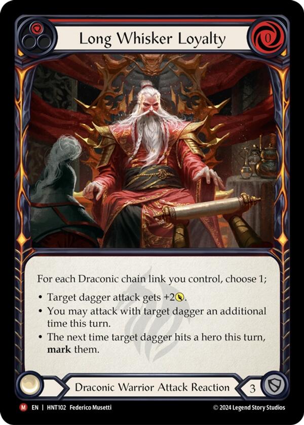 Long Whisker Loyalty [HNT102] (The Hunted)  Rainbow Foil | The CG Realm