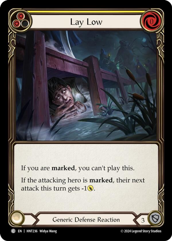 Lay Low [HNT236] (The Hunted)  Rainbow Foil | The CG Realm