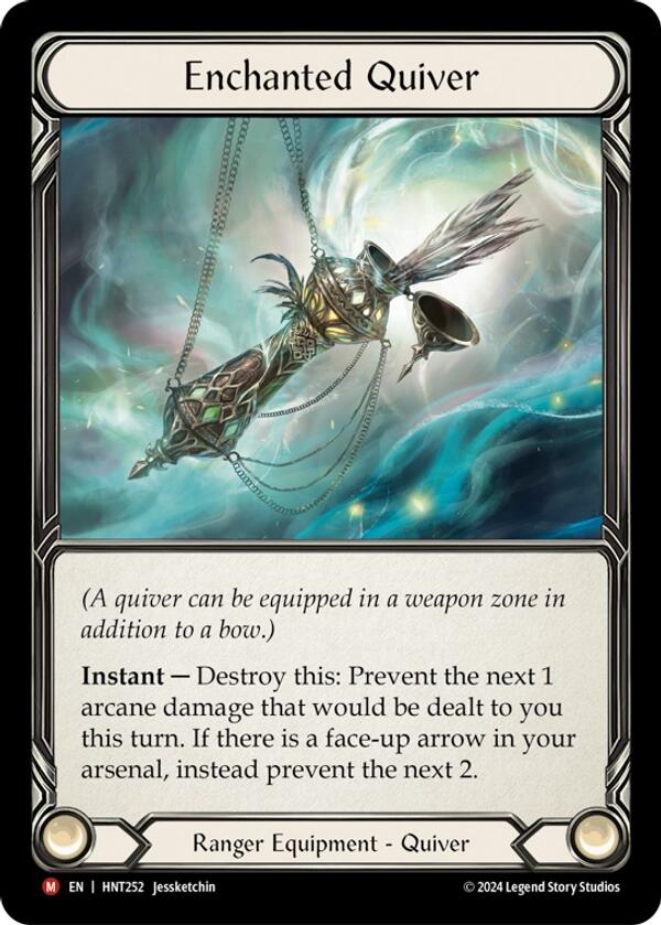 Enchanted Quiver [HNT252] (The Hunted)  Cold Foil | The CG Realm