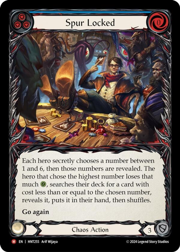 Spur Locked [HNT255] (The Hunted)  Rainbow Foil | The CG Realm