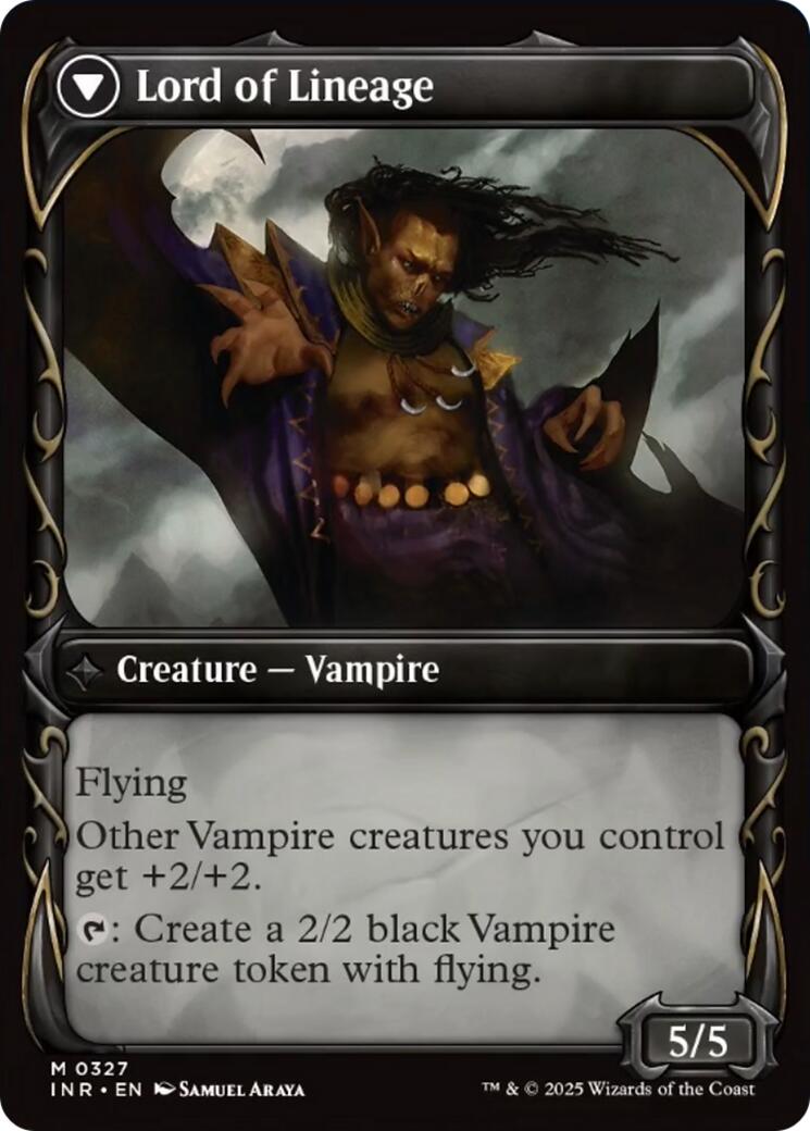 Bloodline Keeper // Lord of Lineage (Showcase) [Innistrad Remastered] | The CG Realm