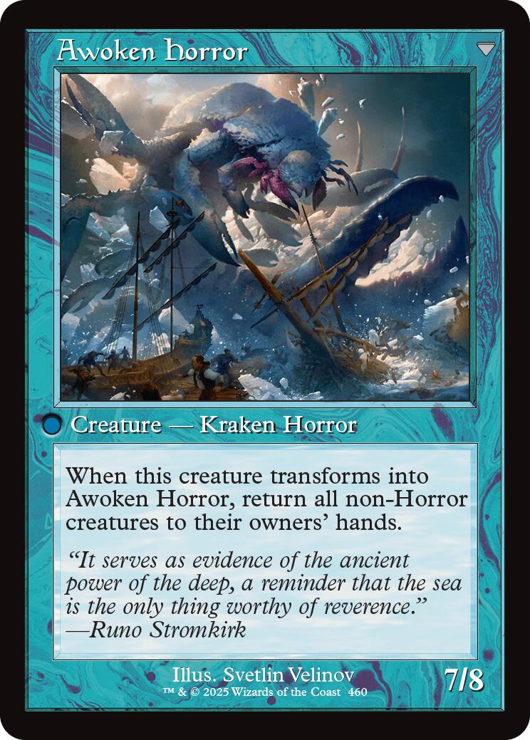 Thing in the Ice // Awoken Horror (Retro Frame) [Innistrad Remastered] | The CG Realm