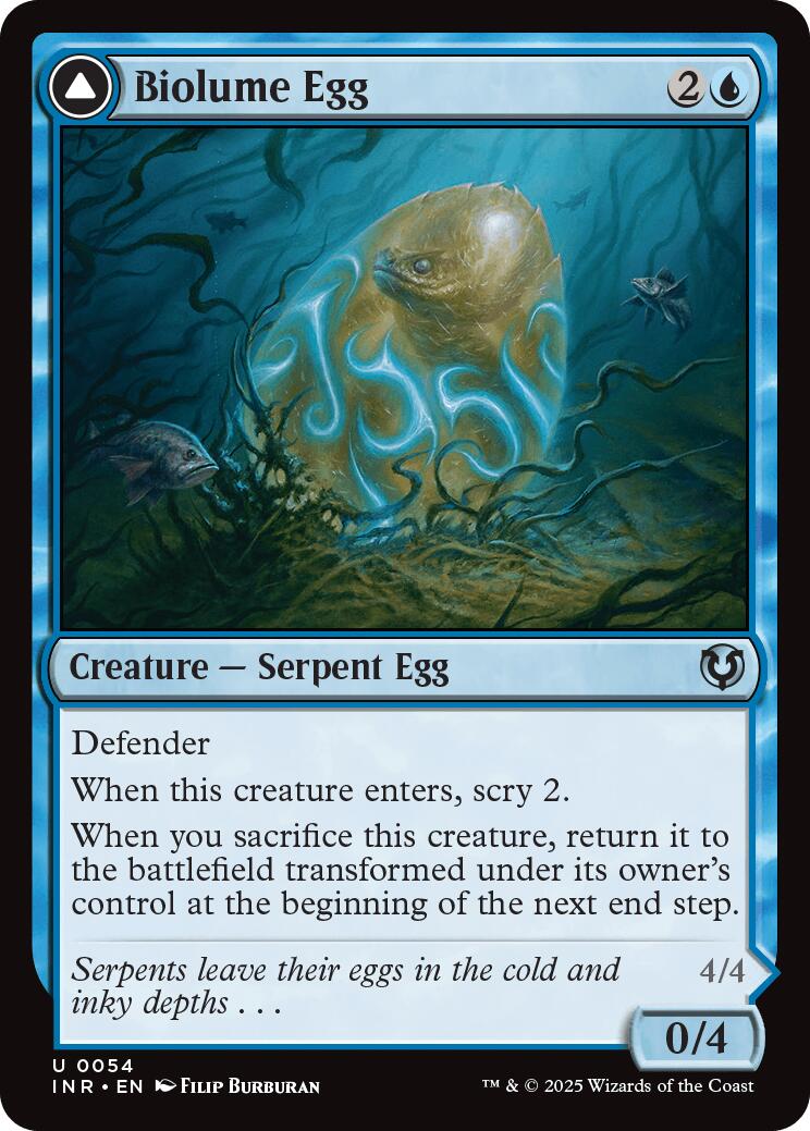 Biolume Egg // Biolume Serpent [Innistrad Remastered] | The CG Realm