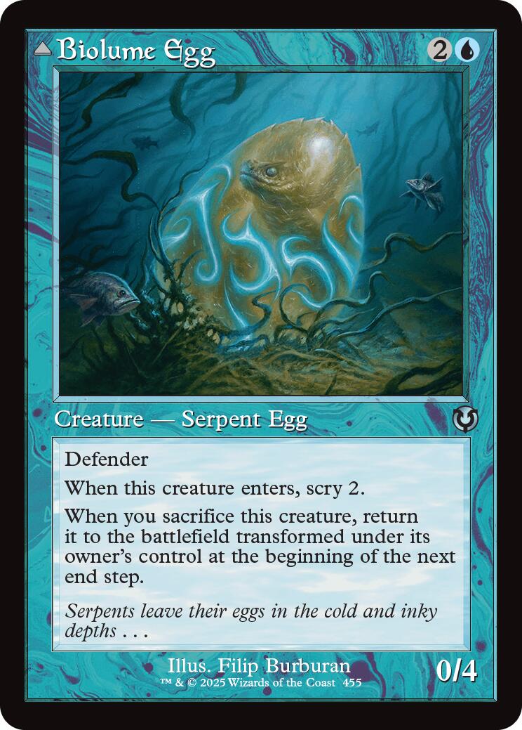 Biolume Egg // Biolume Serpent (Retro Frame) [Innistrad Remastered] | The CG Realm