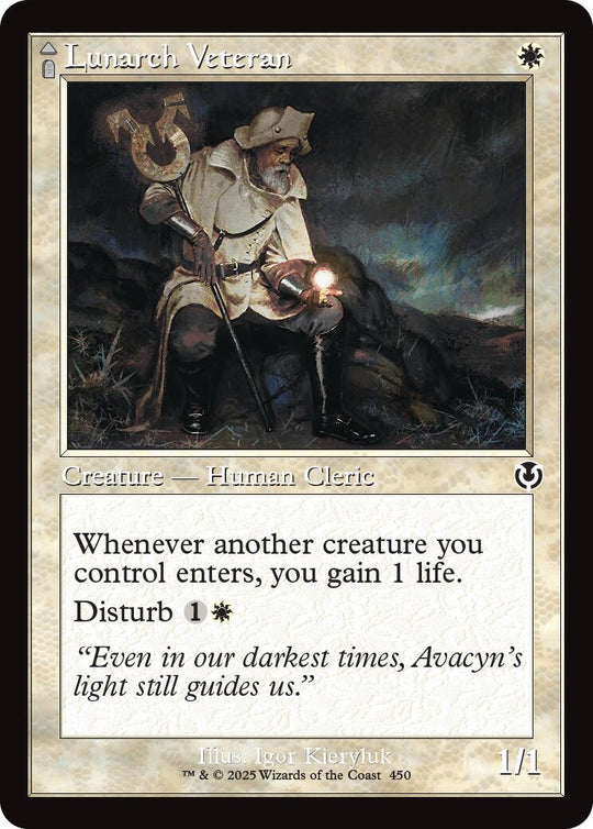 Lunarch Veteran (Retro Frame) (INR-450) - Innistrad Remastered