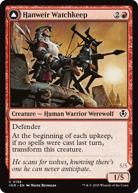 Hanweir Watchkeep (INR-158) - Innistrad Remastered