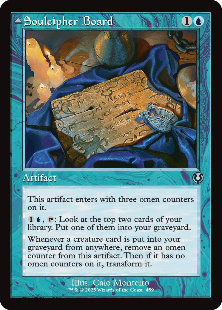 Soulcipher Board // Cipherbound Spirit (Retro Frame) [Innistrad Remastered] | The CG Realm