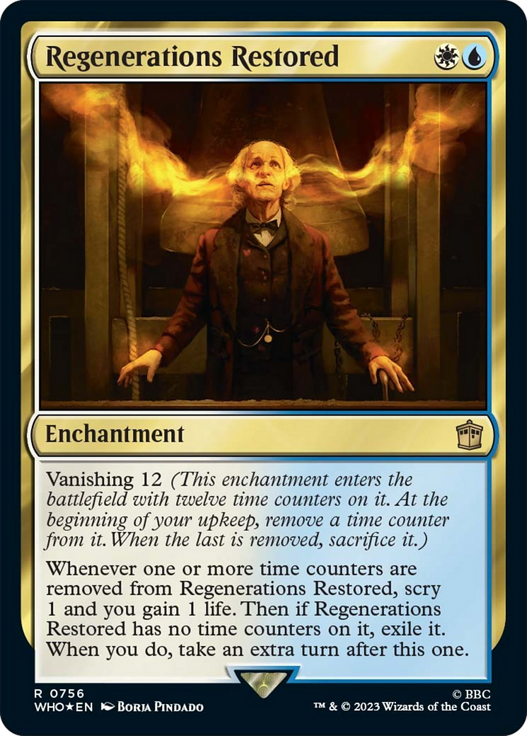 Regenerations Restored (Surge Foil) [Doctor Who] | The CG Realm