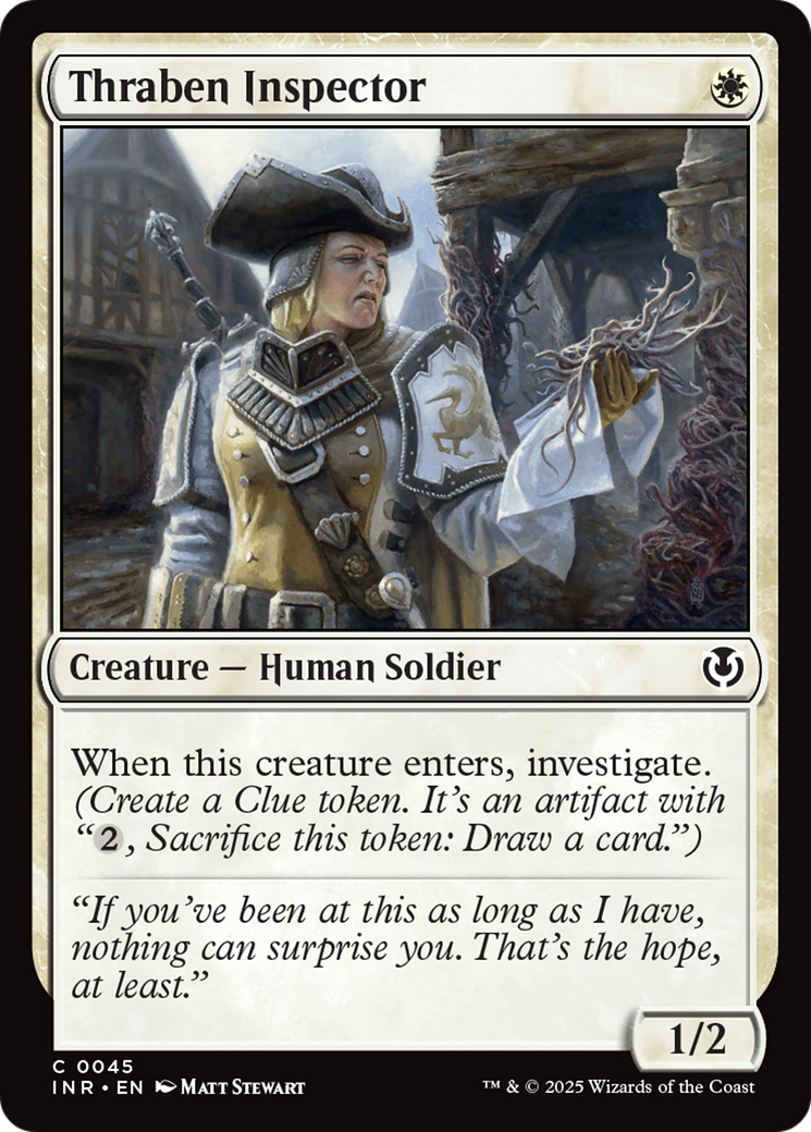 Thraben Inspector [Innistrad Remastered] | The CG Realm