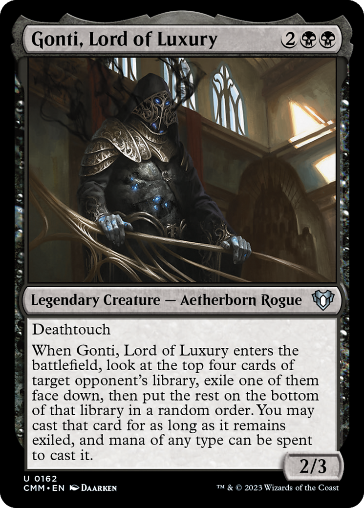 Gonti, Lord of Luxury [Commander Masters] | The CG Realm
