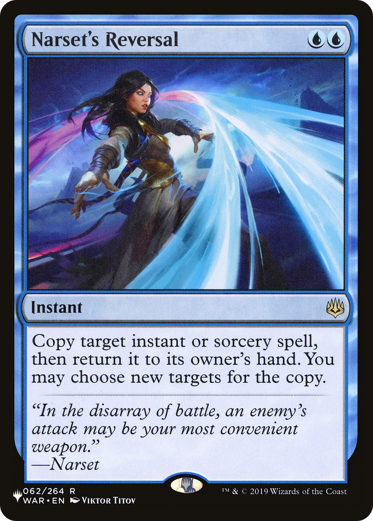Narset's Reversal [The List] | The CG Realm