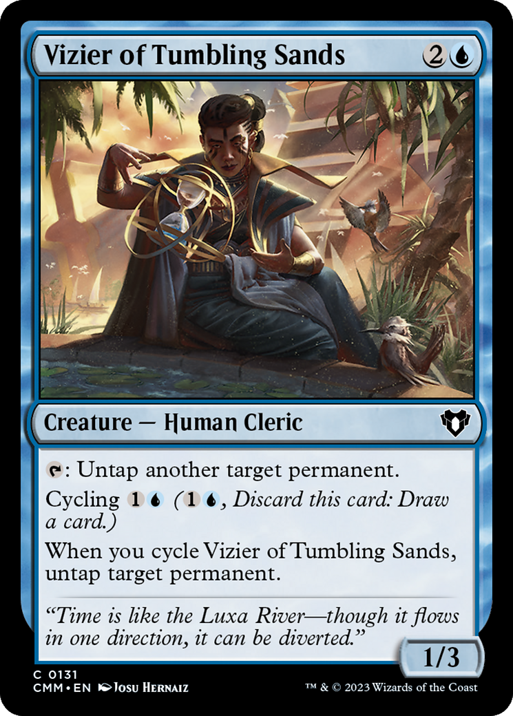 Vizier of Tumbling Sands [Commander Masters] | The CG Realm