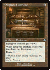 Neglected Heirloom (Retro Frame) [Innistrad Remastered] | The CG Realm
