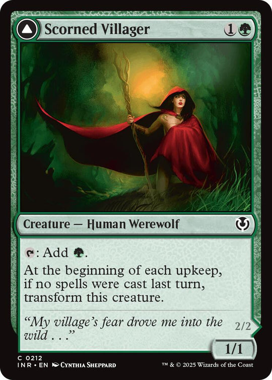 Scorned Villager (INR-212) - Innistrad Remastered