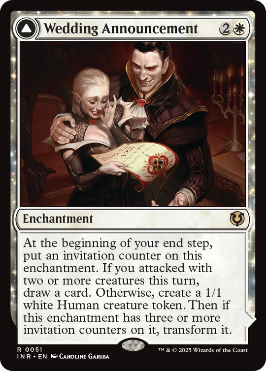 Wedding Announcement (INR-051) - Innistrad Remastered: (enchantment)