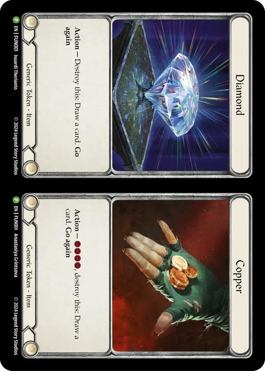 Cracker Bauble // Diamond and Copper [LGS360-FUN001] (Promo) | The CG Realm