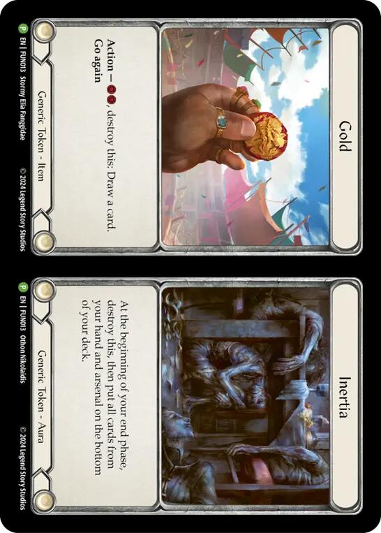 Cracker Bauble // Gold and Inertia [LGS360-FUN013] (Promo) | The CG Realm