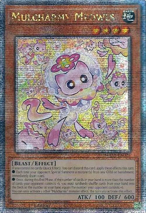 Mulcharmy Meowls (Quarter Century Secret Rare) [SUDA-EN025] Quarter Century Secret Rare | The CG Realm