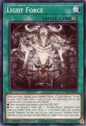 Light Force (SUDA-EN053) - Supreme Darkness 1st Edition