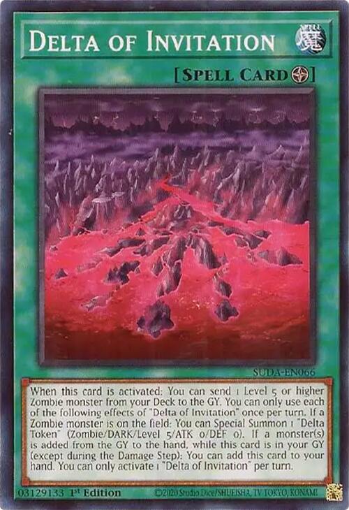 Delta of Invitation [SUDA-EN066] Common | The CG Realm