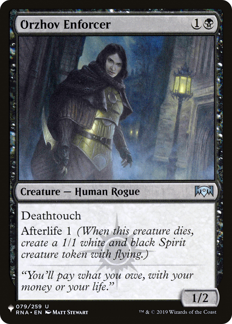 Orzhov Enforcer [The List] | The CG Realm