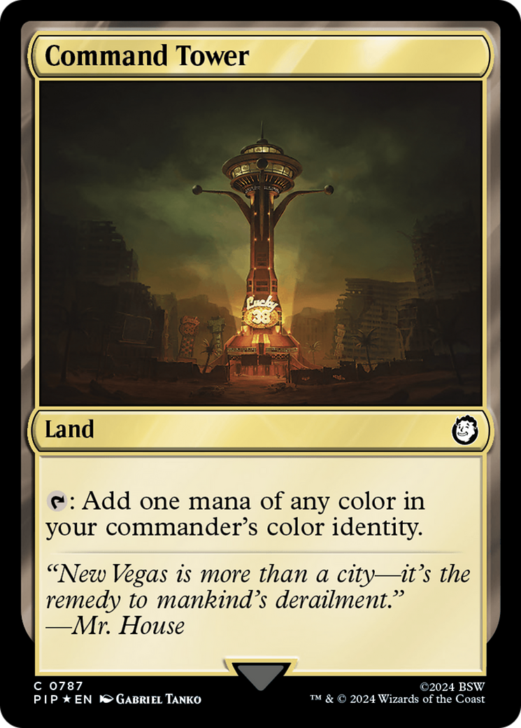 Command Tower (Surge Foil) [Fallout] | The CG Realm