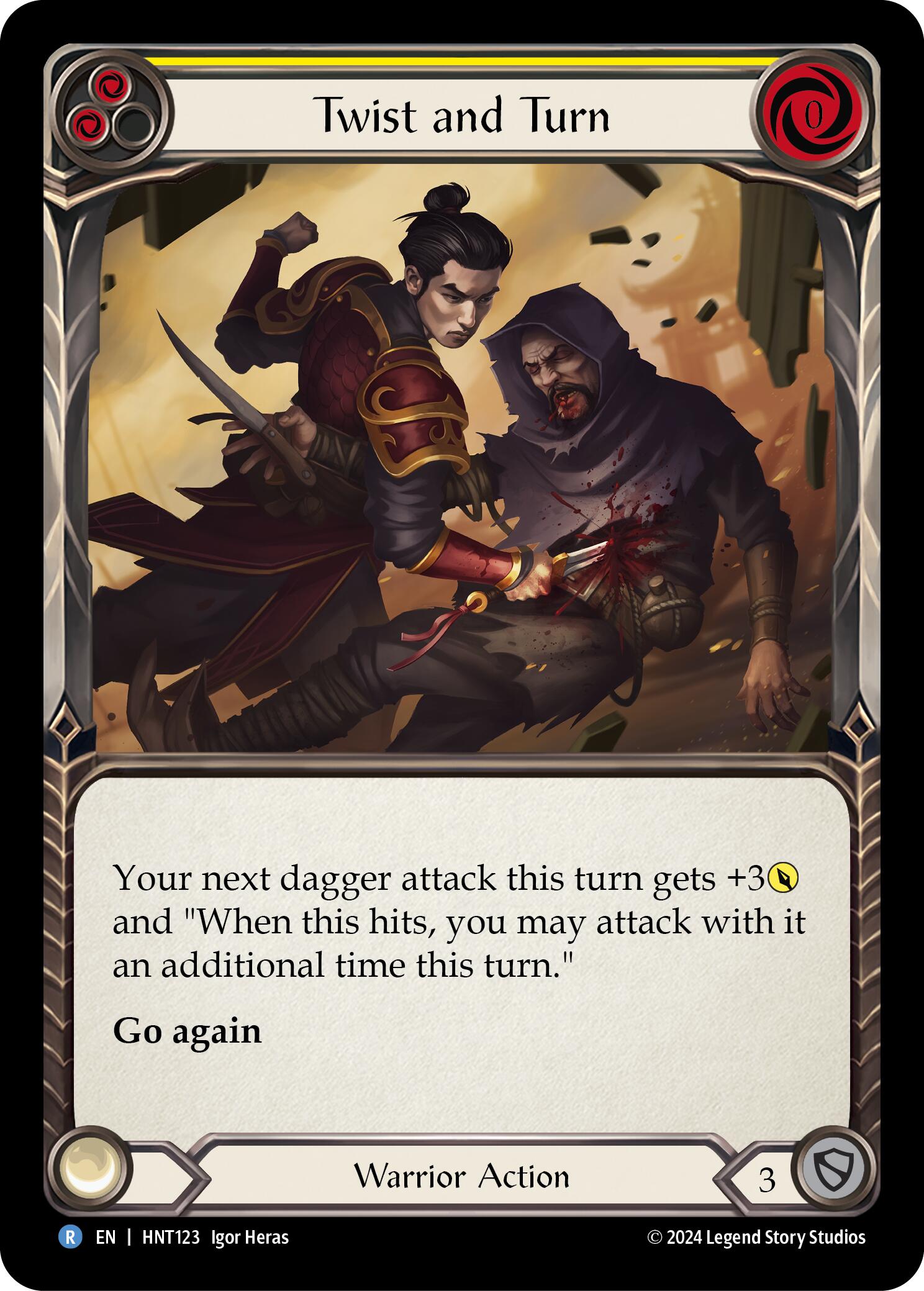 Twist and Turn (Yellow) [HNT123] (The Hunted) | The CG Realm