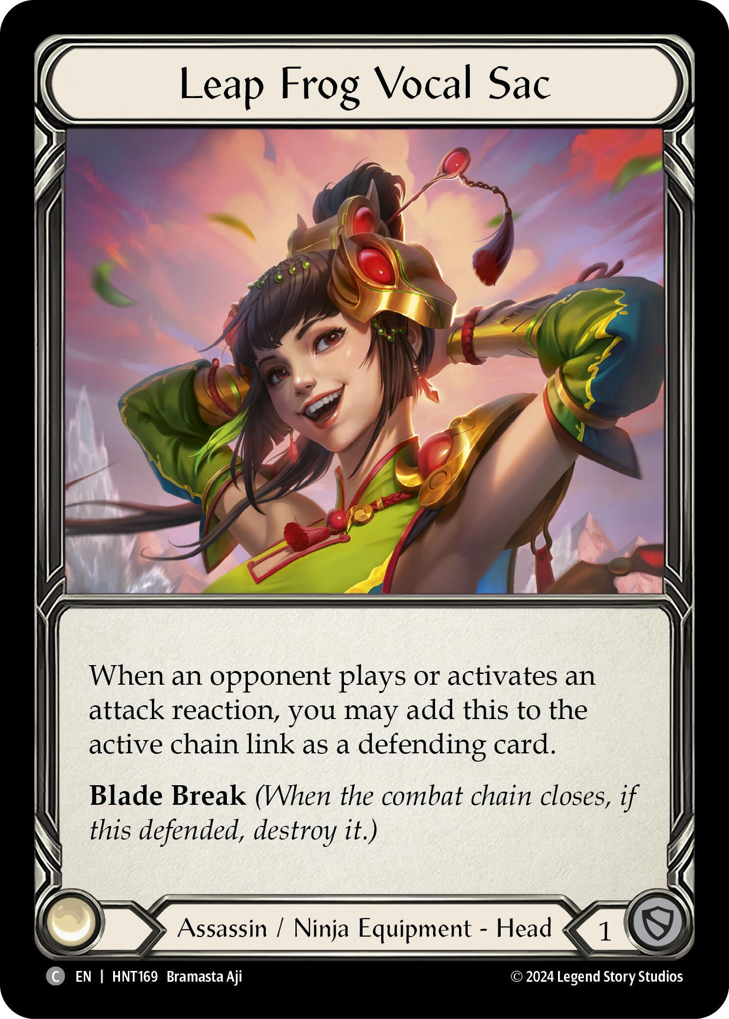 Leap Frog Vocal Sac [HNT169] (The Hunted) | The CG Realm