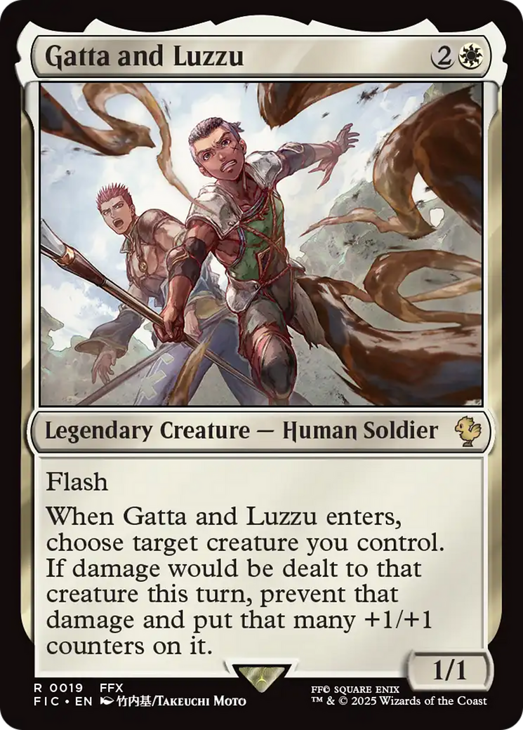 Gatta and Luzzu [FINAL FANTASY Commander] | The CG Realm
