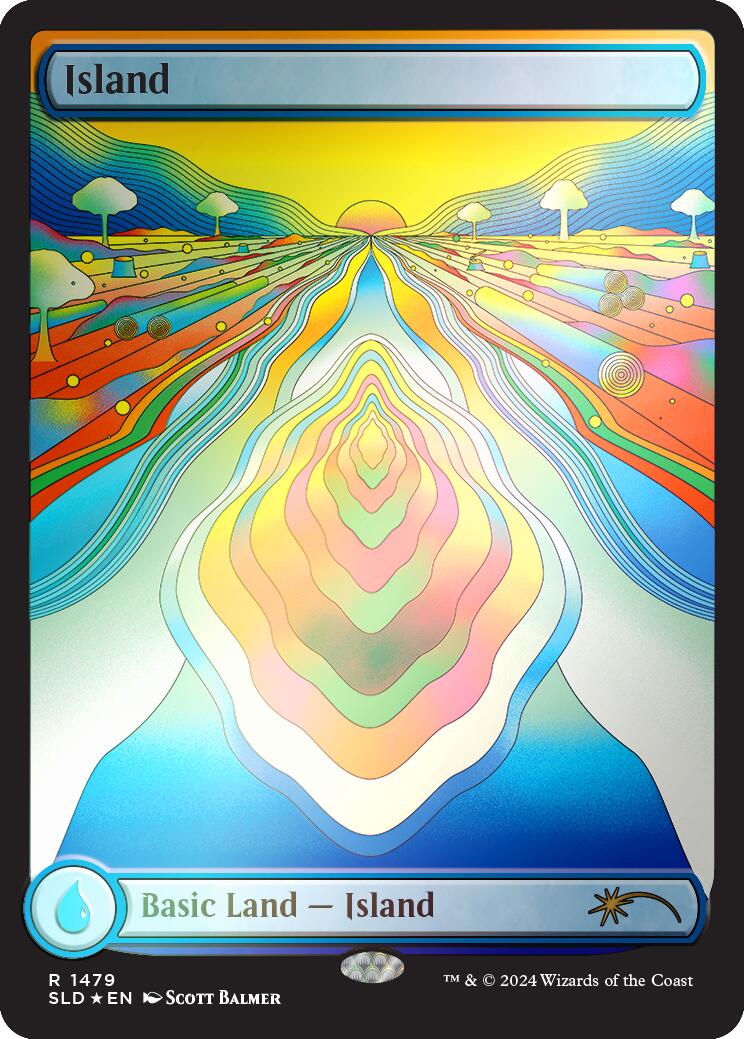 Island (1479) (Rainbow Foil) [Secret Lair Drop Series] | The CG Realm