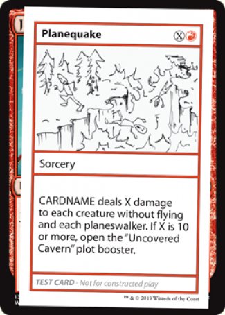 Planequake (2021 Edition) [Mystery Booster Playtest Cards] | The CG Realm