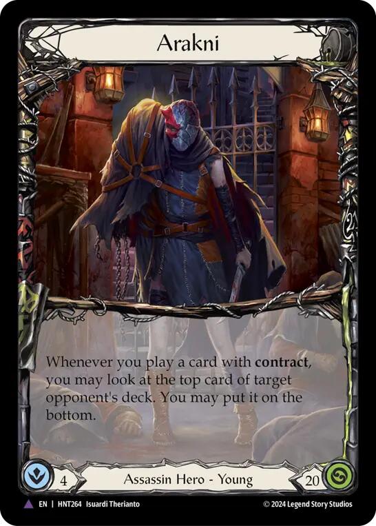 Arakni (Marvel) [HNT264] (The Hunted)  Cold Foil | The CG Realm