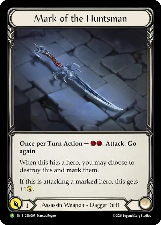 Mark of the Huntsman [GEM007] (GEM Pack 1)  Cold Foil | The CG Realm