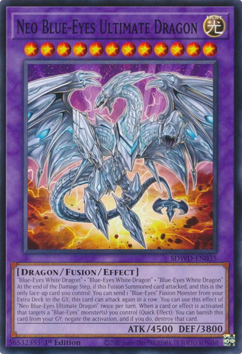 Neo Blue-Eyes Ultimate Dragon [SDWD-EN035] Common | The CG Realm