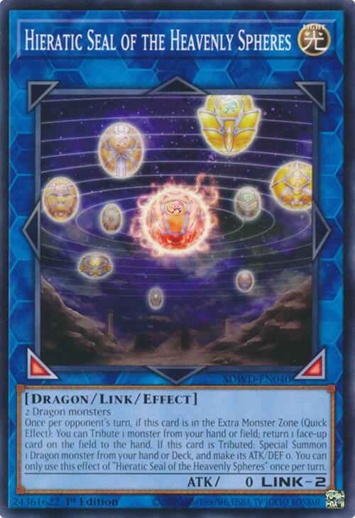 Hieratic Seal of the Heavenly Spheres [SDWD-EN040] Common | The CG Realm
