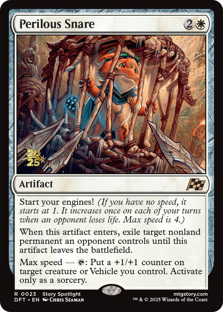 Perilous Snare [Aetherdrift Prerelease Promos] | The CG Realm