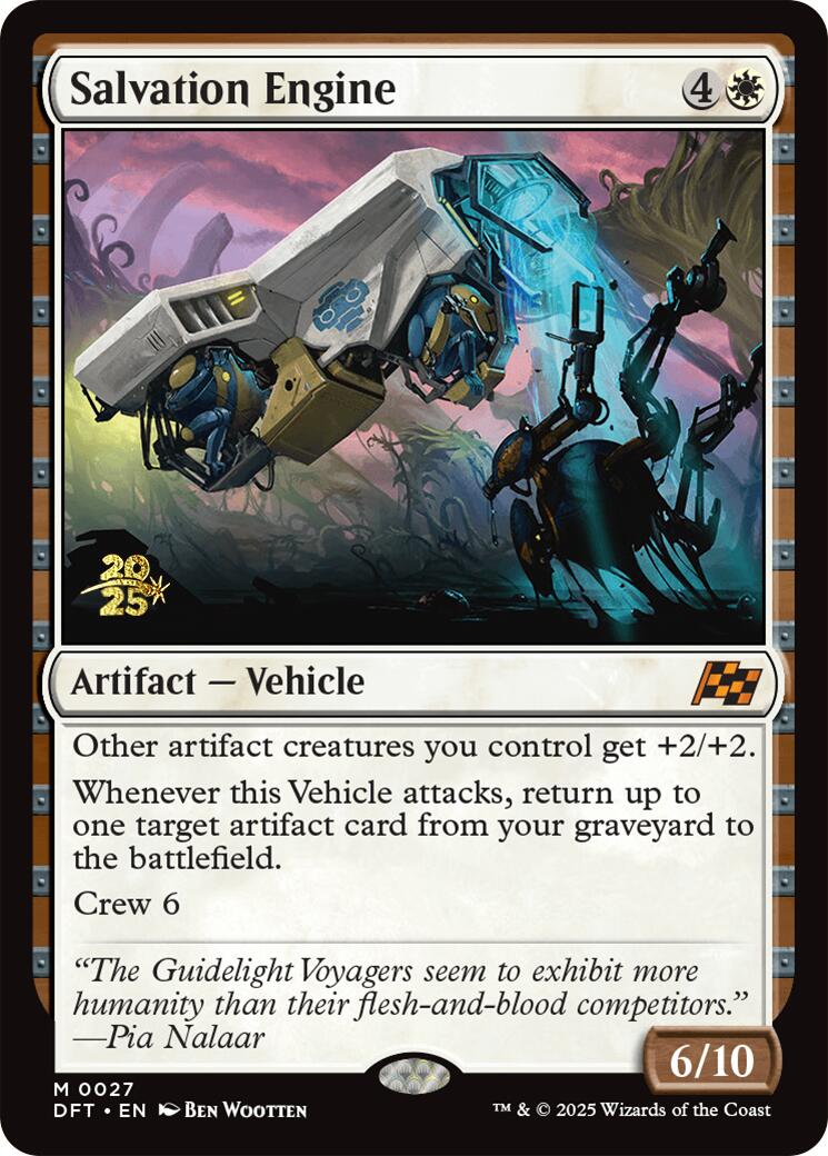 Salvation Engine [Aetherdrift Prerelease Promos] | The CG Realm