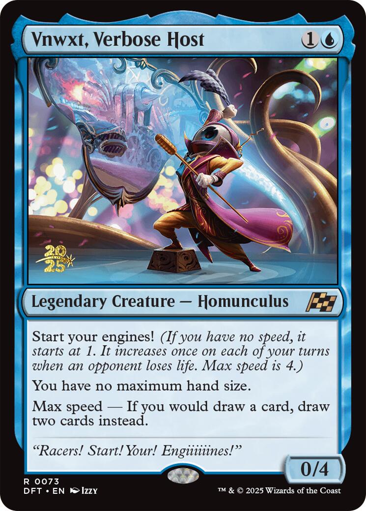 Vnwxt, Verbose Host [Aetherdrift Prerelease Promos] | The CG Realm