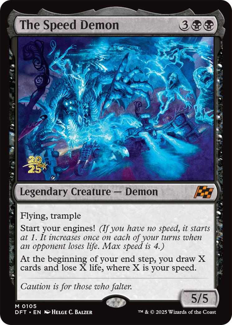 The Speed Demon [Aetherdrift Prerelease Promos] | The CG Realm